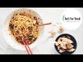 Chinese take out: vegan dan dan noodles & fortune cookies | hot for food