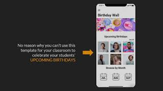 Glide Apps Template for a Birthday Wall for Schools, Teams, Groups, Community | Amit Sarda
