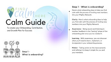 Mighty Networks Onboarding Members Guide (Part 1)
