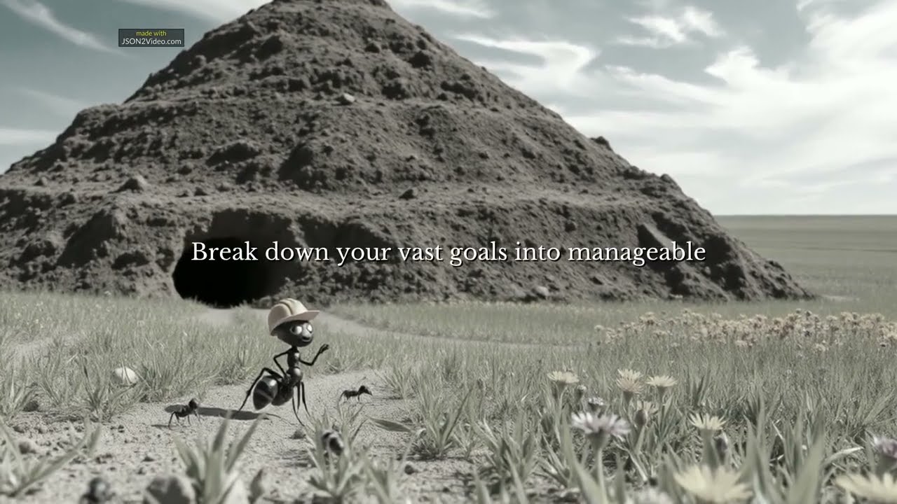 The Ant's Philosophy: Building Success Brick by Brick