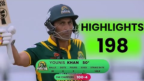 PAK 🇵🇰 CHAMPIONS VS WI CHAMPIONS SEMI FINAL-01 | WORLD CHAMPIONSHIP OF LEGENDS|full highlights|