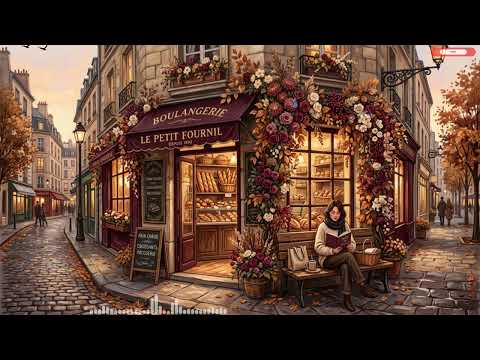 𝐏𝐚𝐫𝐢𝐬 𝐁𝐚𝐤𝐞𝐫𝐲 🥐 Calm French Cafe Music | Jazz & Piano Ambience