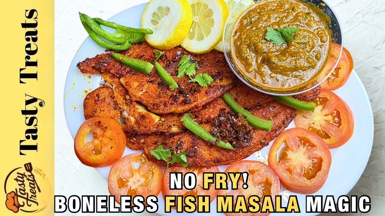 Crispy Boneless Fish Masala | Easy Baked Fish Recipe by Summayya Hamza