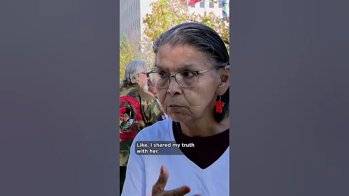 Survivor confronts residential school denialists