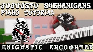 Jujujstu Shenanigans | Piano Tutorial | Undertale