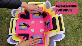 Unicorn explosion box 🦄❤️