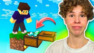 картинка: ВЫЖИВАНИЕ НА 1 БЛОКЕ В МАЙНКРАФТЕ! #1