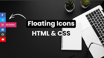 How to Make a Fixed Social Media Sidebar Widget Using HTML and CSS | Step-by-Step Tutorial