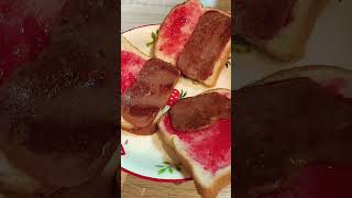 Raspberry Jam & Spam Bread / When sometime you to try different Breakfast #youtubeshort #breakfast Profile