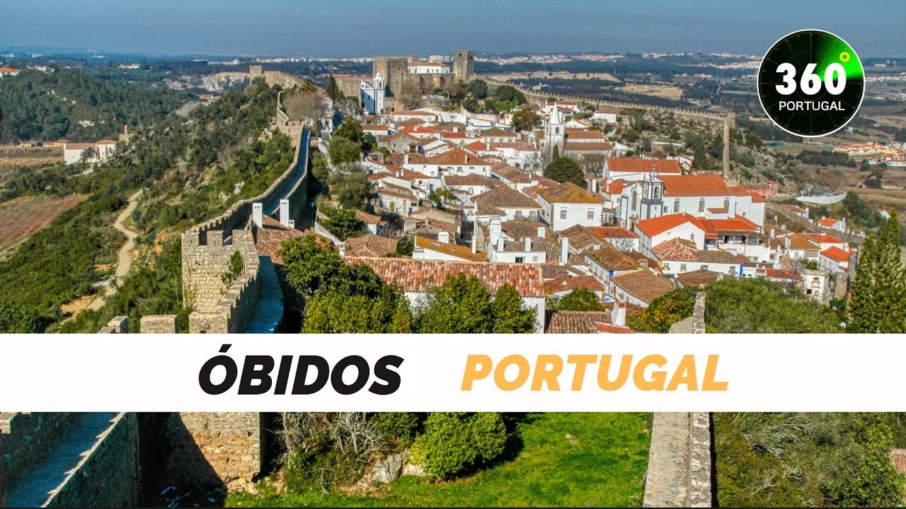 Obidos Portugal Aerial & Walking Tour