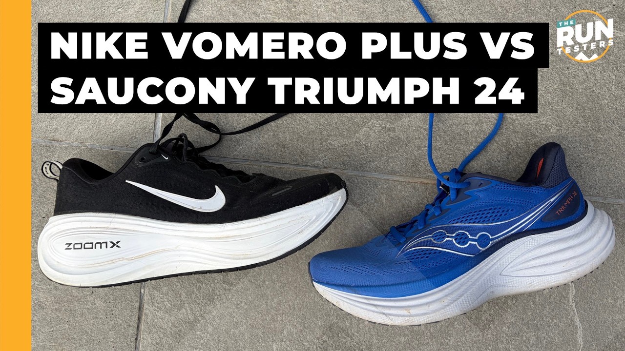 Saucony Triumph 24 vs Nike Vomero Plus: which cushioned daily trainer should you get?