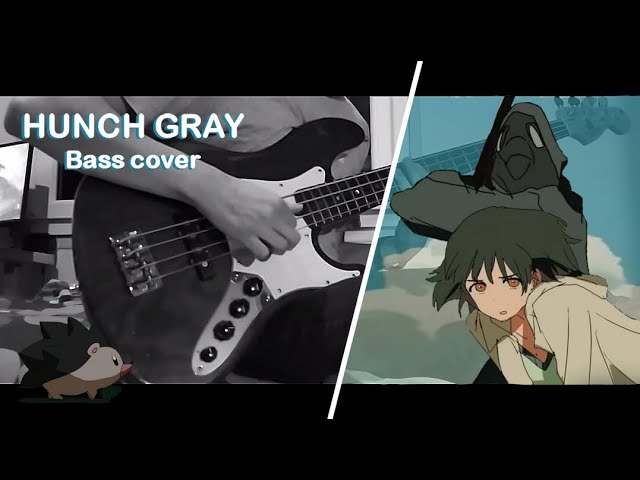 『勘ぐれい』Hunch Gray / ZUTOMAYO - Bass cover (4-strings with TABS) class=