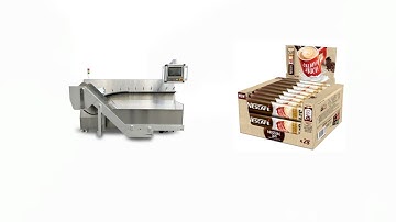 Coffee bag sorter counter system | powder pouch dispenser | powder sachets counting machine