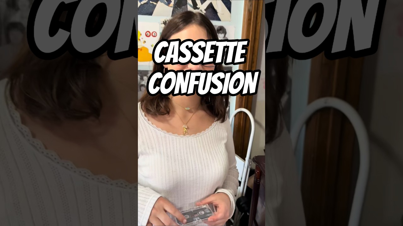 CASSETTE CONFUSION #genx #80s #cassette #nostalgia #danregancomedy