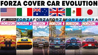Forza Horizon | The Evolution of Every Forza Horizon Cover Car | Forza Horizon 6