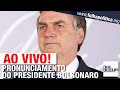 AO VIVO: PRESIDENTE BOLSONARO FAZ PRONUNCIAMENTO E É ACLAMADO POR MULTIDÃO EM SANTOS