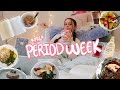 PMS Week in My Life | Pre-Period Selfcare, Cycle Synching &amp; Cravings