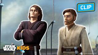 Anakin's Sneaky "Surrender" 🤫 | Star Wars: The Clone Wars | @StarWarsKids