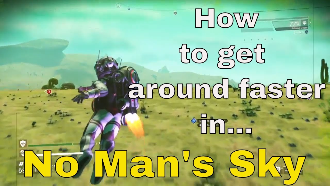 How To Do Running Jetpack Boost In No Man's Sky - YouTube