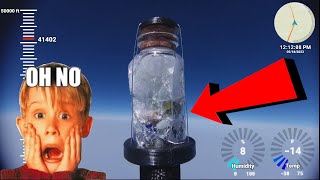 We sent a MOSS BALL to the edge of SPACE!