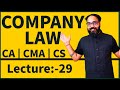 Lecture:29 Company Law I CA,CS,CMA - May 2023 I Reduction of Share Capital Part 1