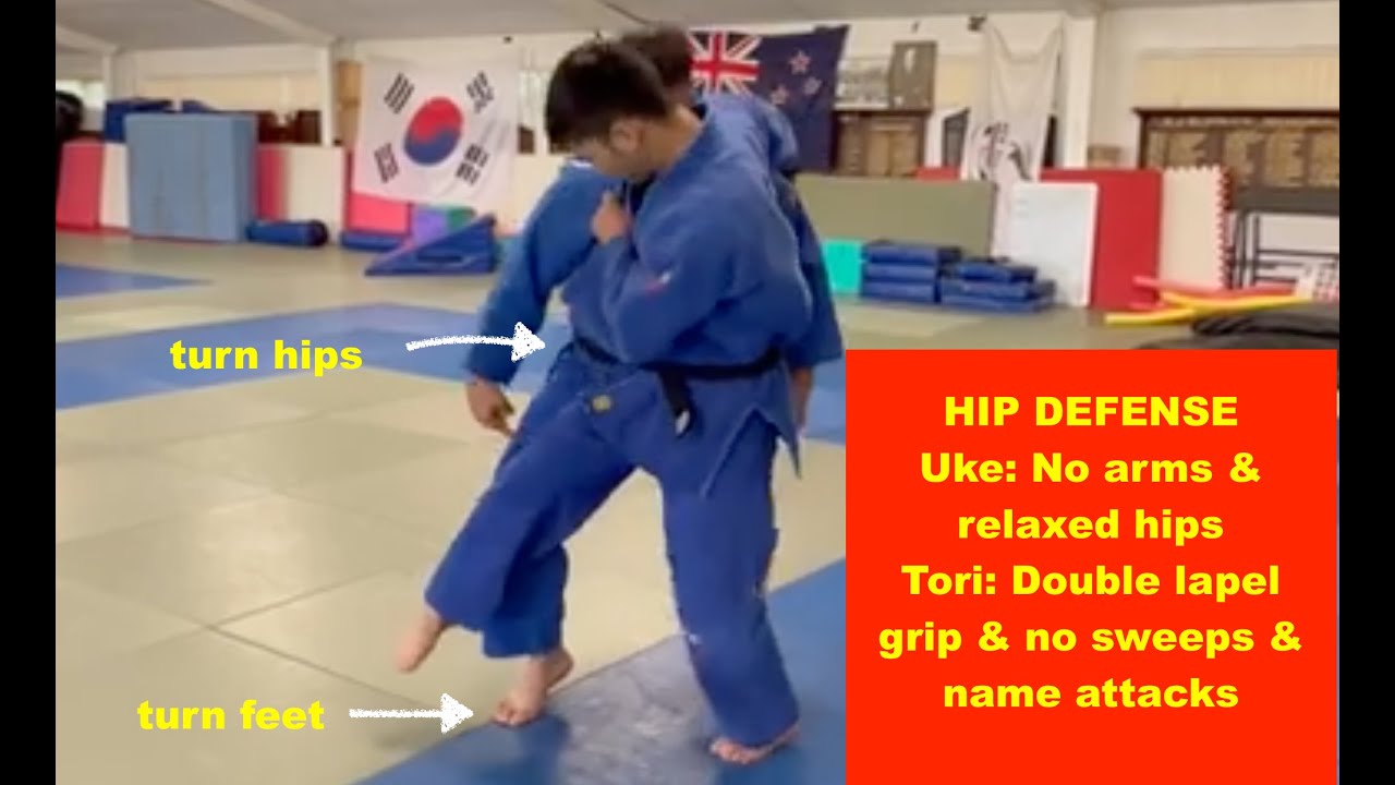 HIP DEFENCE.   a drill by Aki Horse
