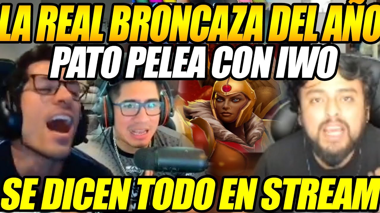 😲LA BRONCAZA DEL AÑO!!😲 IWO SE PELEA CON EL PATO SE PARODI SE DICEN DE TODO EN STREAM, TERRIBLE😲