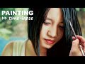 REALISTIC ART OIL PAINTING DEMO VIDEO - Beautiful woman portrait by Isabelle Richard