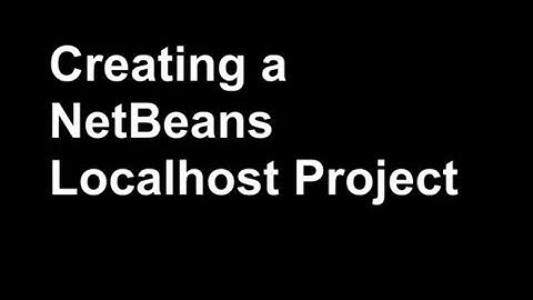 NetBeans Localhost Configuration