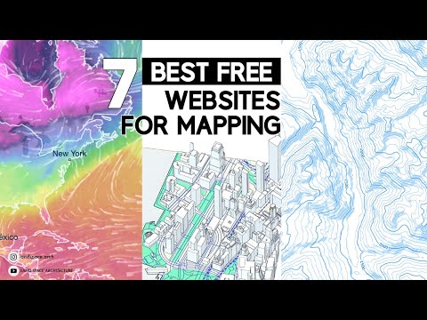 BEST FREE websites for mapping | Free base map files for site analysis