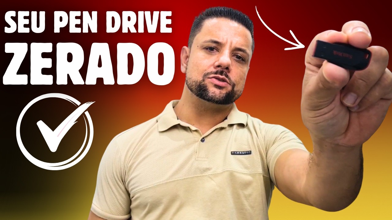 MÉTODO FORÇADO! 🔥 Como Formatar Pen Drive SanDisk pelo CMD no Sistema Windows