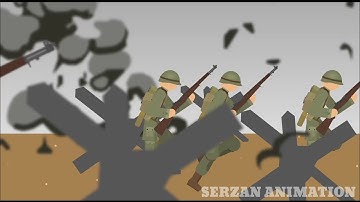 WW2 Sticknodes D-Day Omaha Beach Part 1 | Stick nodes war | Sticknodes animation