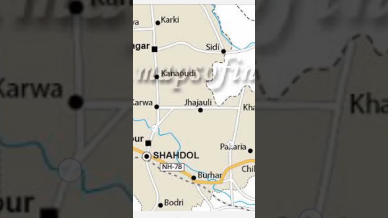 Shahdol District Maps 🙏🙏🗺️🗺️🇮🇳🇮🇳 I Love My India