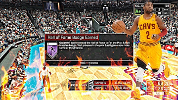HOW TO GET HALL OF FAME PICK & ROLL MAESTRO BADGE- FULL TUTORIAL- NBA 2K17