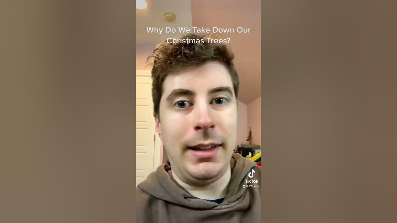 Why Do People Take Down Christmas Trees? YouTube