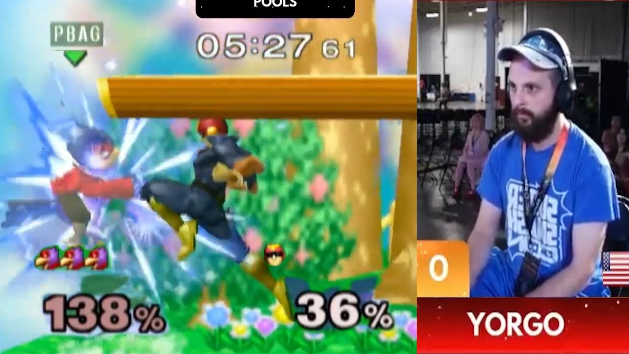 Melee Falcon Can Always Make the Comeback!