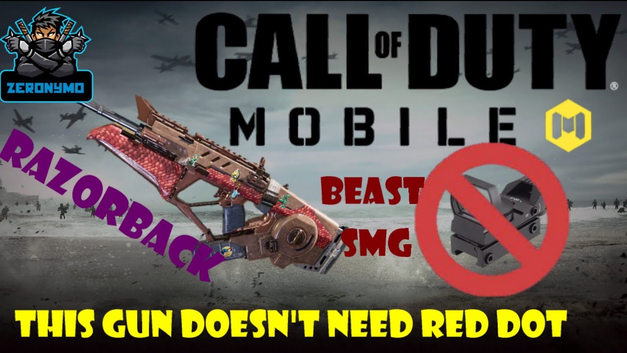 Razorback SMG | Iron sight Gameplay | CODM - YouTube