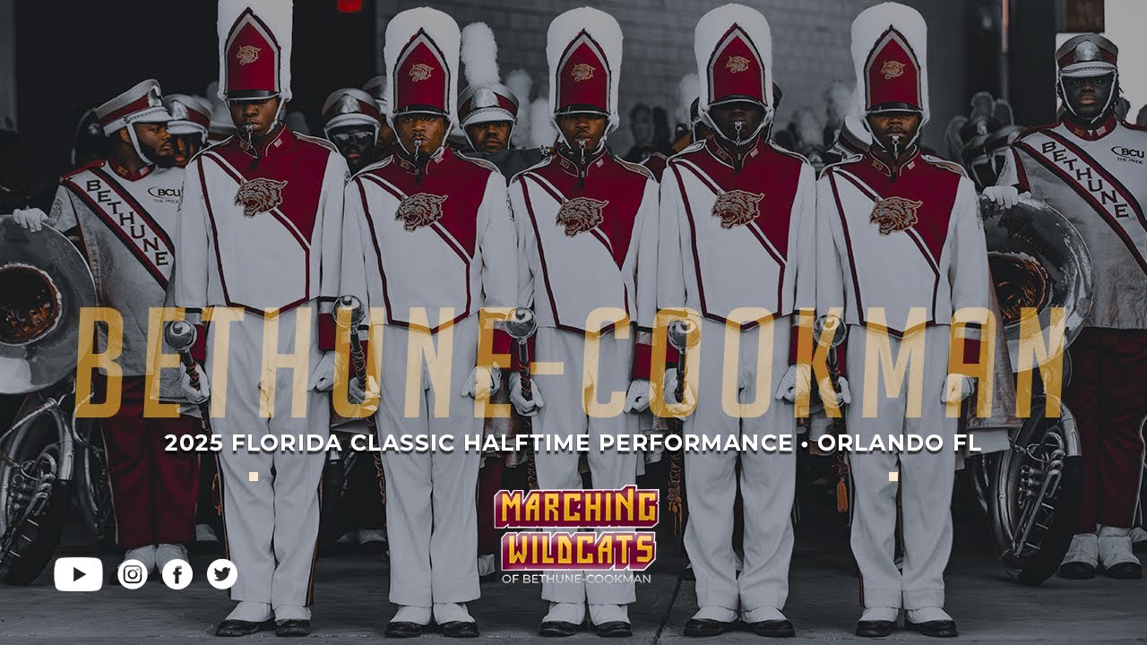 2025 FLORIDA CLASSIC B-CU MARCHING WILDCATS HALFTIME PERFORMANCE