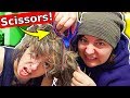 CUTTING IT ALL OFF! Shaving my Sister's hair