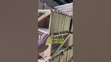 Cầu ong nội tiêu chuẩn 42x21 siêu bền, giá tại xưởng. Không cong vênh, mối mọt 0368095989
