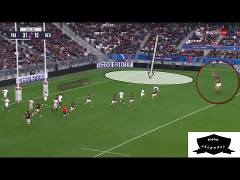 Rugby analysis: Akaki Tabutsadze's try against France