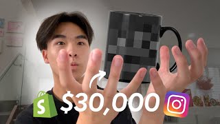 How I made $30,000 with this product (Organic Dropshipping Case Study)