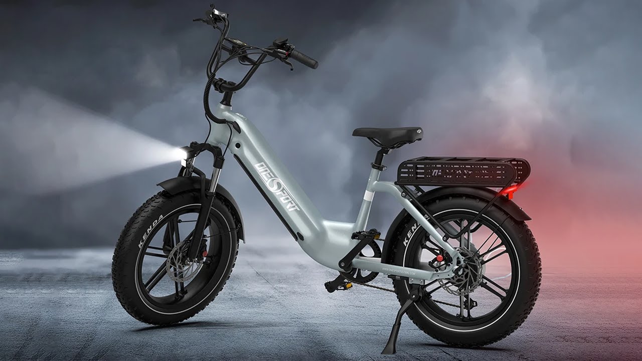 Onesport OT08 Electric Bike 500W Motor 48V 18AH Battery 20*4 inch