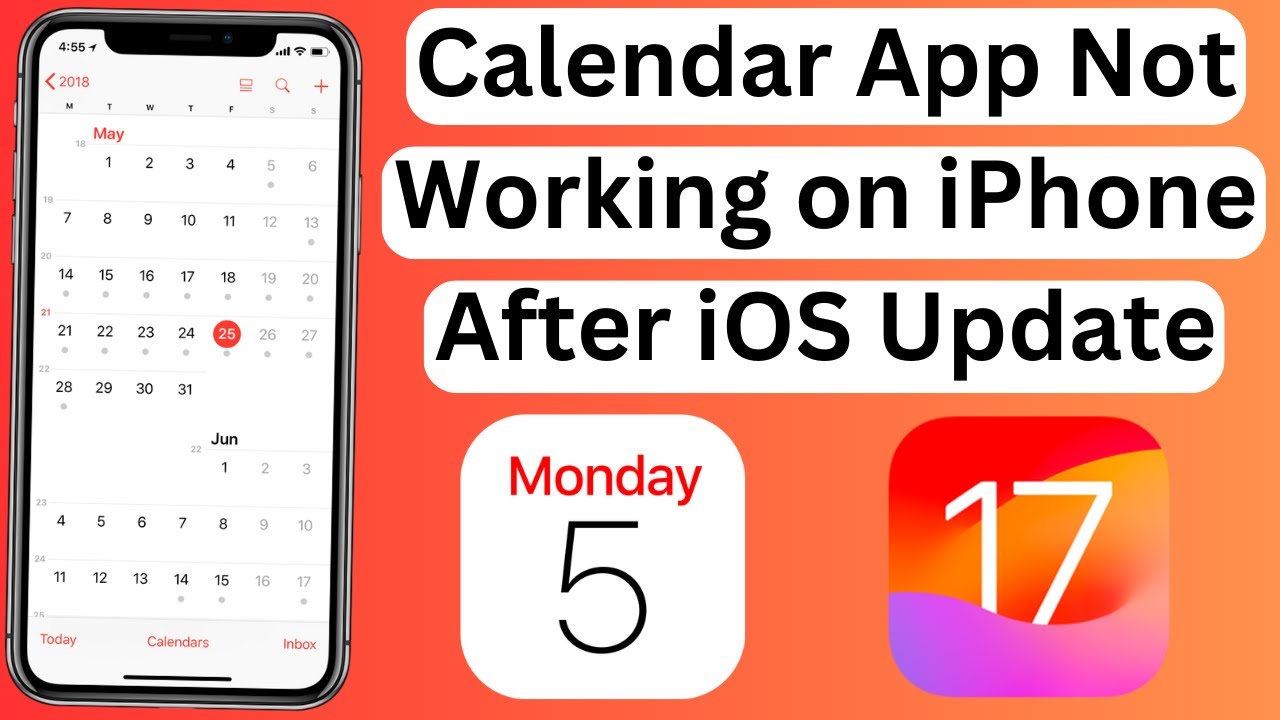 How to Fix Calendar Not Working on iPhone After iOS 17 Update YouTube