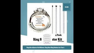 Ring Size Adjuster Soft Silicone. Ring Sizer Ring Reducer for Your loose Rings. Free Shipping wit... screenshot 4