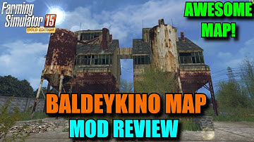 Farming Simulator 2015 - Mod Review "Baldeykino Map V 2.0" Map Mod Review