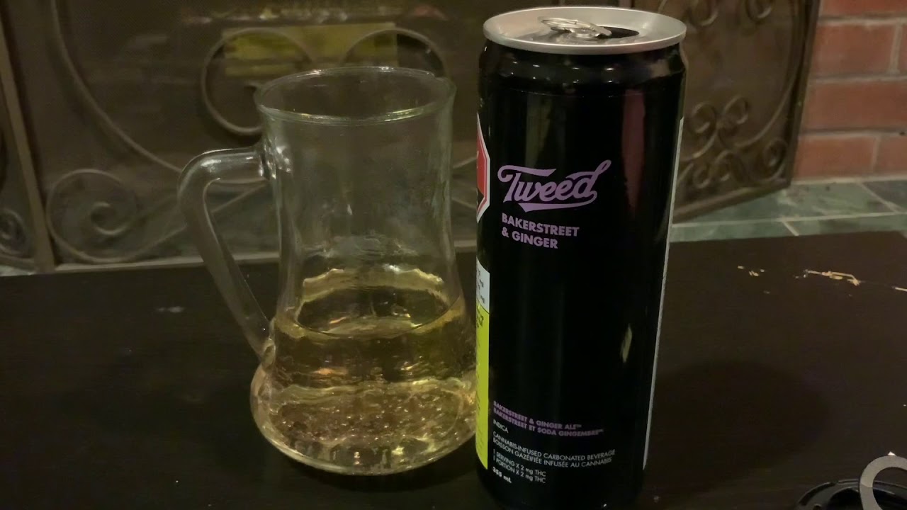 Baker Street & Ginger Cannabis drink review