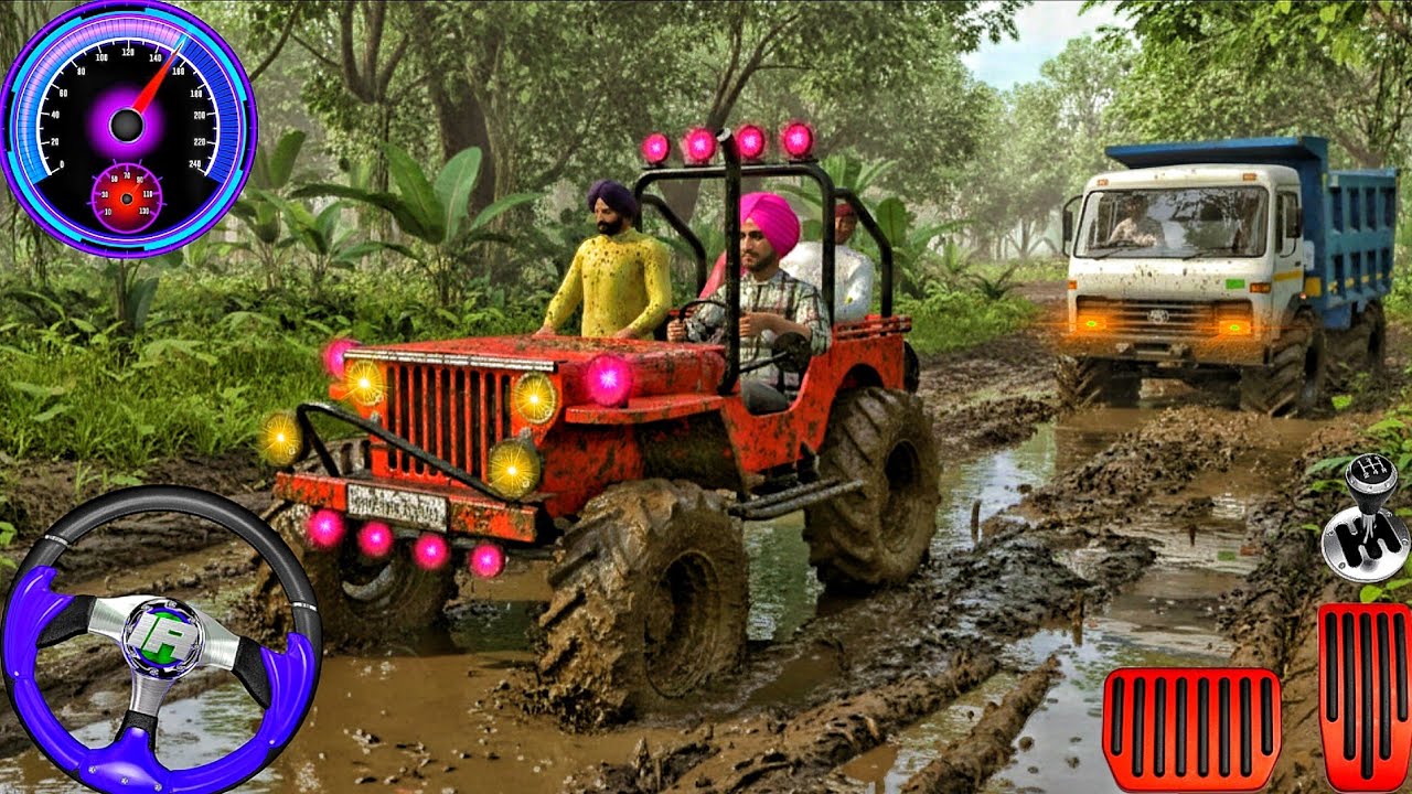 4x4 Offroad Jeep Driving Simulator 3D - Drive SUV 4x4 jeep Offroad Game - Android GamePlay part 25