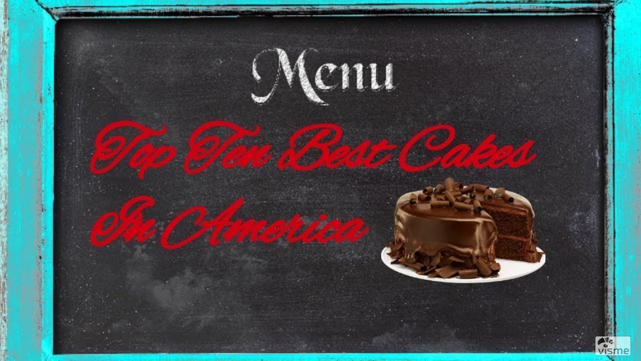 Top 10 Best Cakes In America YouTube