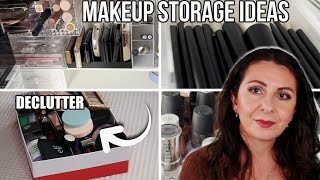 My Makeup Collection 2023 | Massive Makeup Declutter + Vanity Tour and Makeup Storage Ideas